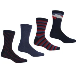 Regatta Socks<4 Pack Lifestyle Sock |