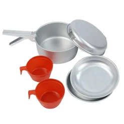 Regatta Camping Pots & Pans|Camping<2 Person Aluminium Cookset |