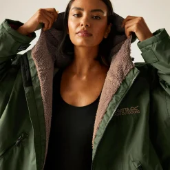 Women Regatta Swimming|Waterproof Jackets<Adult Waterproof Changing Robe |