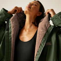 Women Regatta Swimming|Waterproof Jackets<Adult Waterproof Changing Robe |
