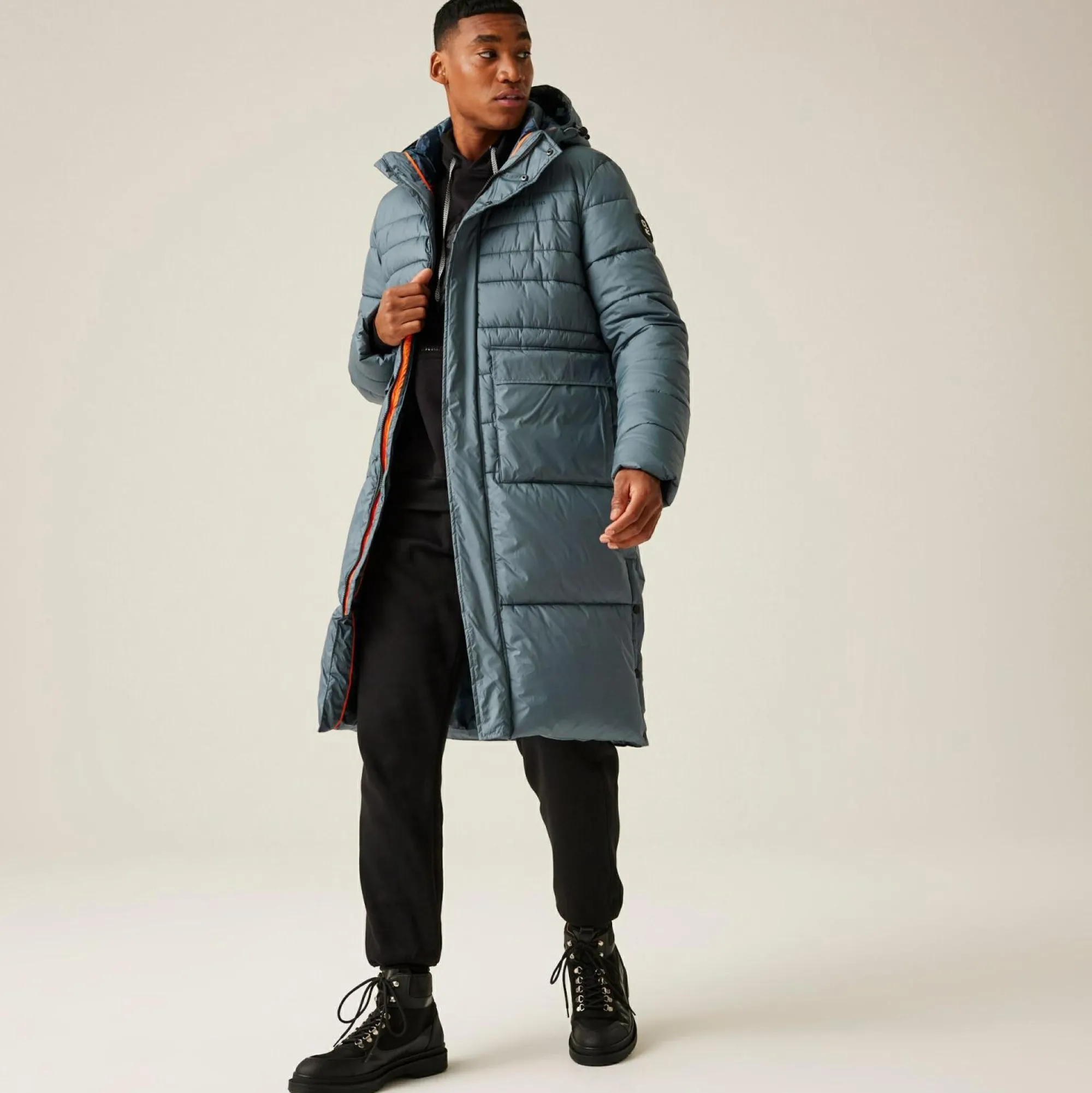 Regatta Padded Jackets<Christian Lacroix - Men's Collongues Long Padded Jacket |