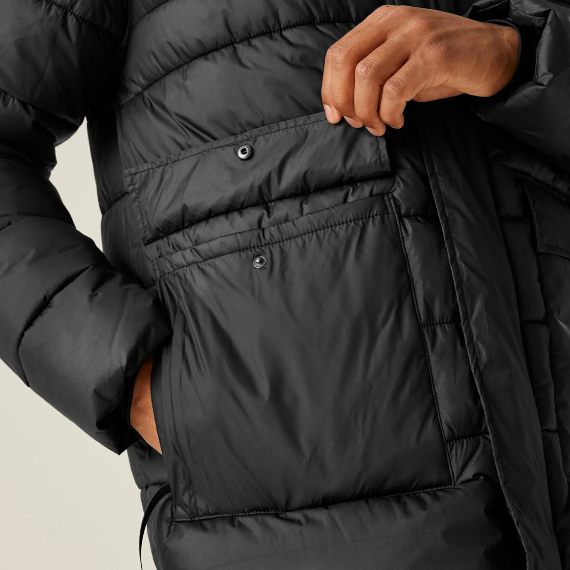 Regatta Padded Jackets<Christian Lacroix - Men's Collongues Long Padded Jacket |