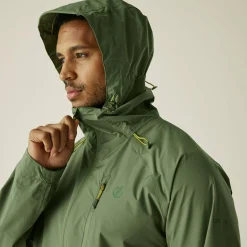 Regatta Staycation|Festival<Dare 2b - Men's Breathe Out Waterproof Jacket |