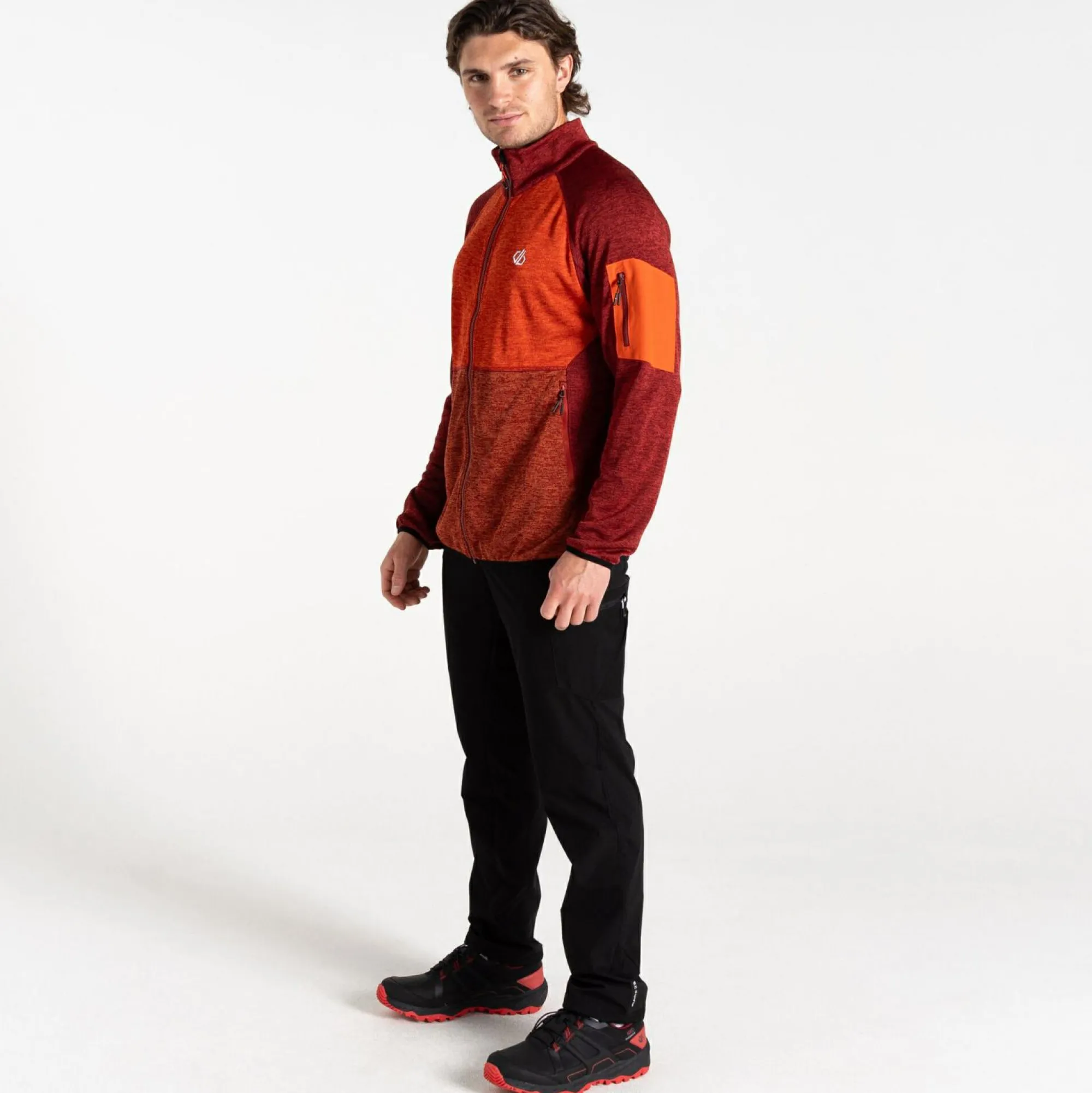 Regatta Full Zip Fleece<Dare 2b - Men's Torrek Mountain Zip Through Fleece |