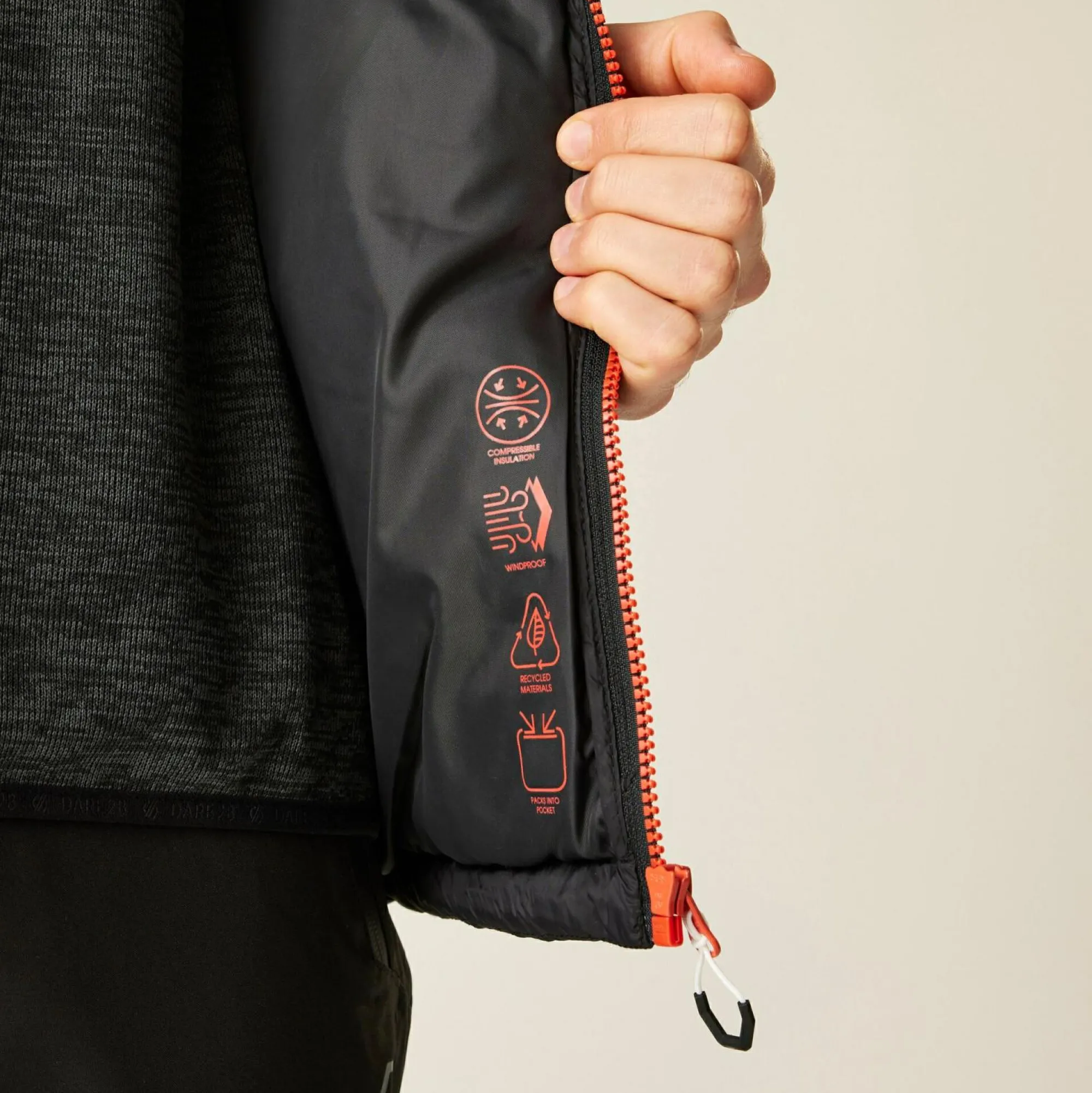Regatta Padded Jackets|Lightweight Jackets<Dare 2b - Men's Torrek Mountain Baffled Jacket |