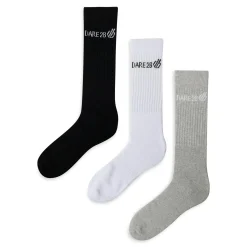 Regatta Socks<Dare 2b - Pack of 3 Unisex Crew Socks |