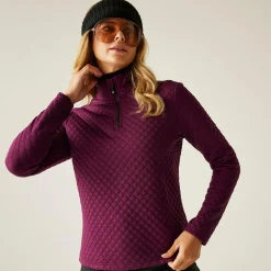 Women Regatta Half Zip Fleece|Ski & Snow<Dare 2b - Women's Glamourize III Quilted Midlayer |
