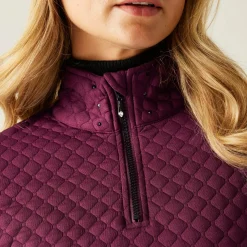 Women Regatta Half Zip Fleece|Ski & Snow<Dare 2b - Women's Glamourize III Quilted Midlayer |