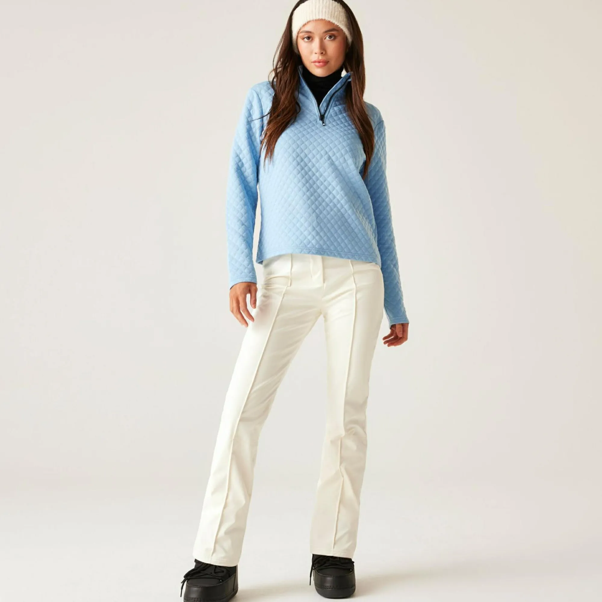 Women Regatta Half Zip Fleece|Ski & Snow<Dare 2b - Women's Glamourize III Quilted Midlayer |