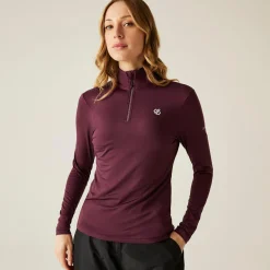 Women Regatta Half Zip Fleece|Ski & Snow<Dare 2b - Women's Lowline II Lightweight Core Stretch Midlayer |