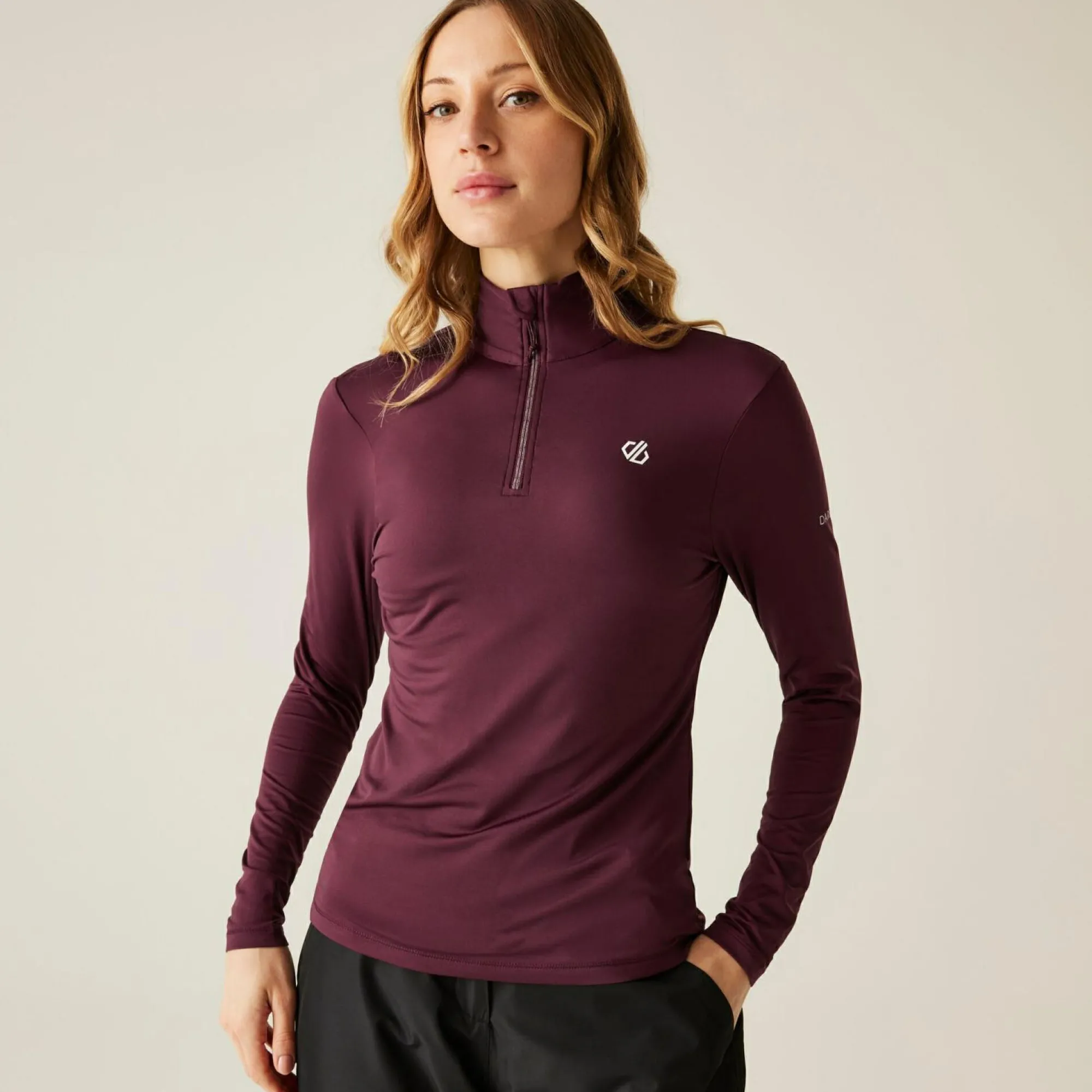 Women Regatta Half Zip Fleece|Ski & Snow<Dare 2b - Women's Lowline II Lightweight Core Stretch Midlayer |