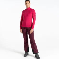 Women Regatta Half Zip Fleece|Ski & Snow<Dare 2b - Women's Lowline II Lightweight Core Stretch Midlayer |