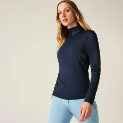 Women Regatta Half Zip Fleece<Dare 2b - Women's Lowline II Lightweight Core Stretch Midlayer |