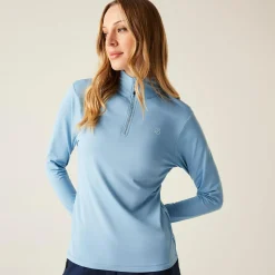 Women Regatta Half Zip Fleece<Dare 2b - Women's Lowline II Lightweight Core Stretch Midlayer |