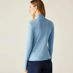 Women Regatta Half Zip Fleece<Dare 2b - Women's Lowline II Lightweight Core Stretch Midlayer |