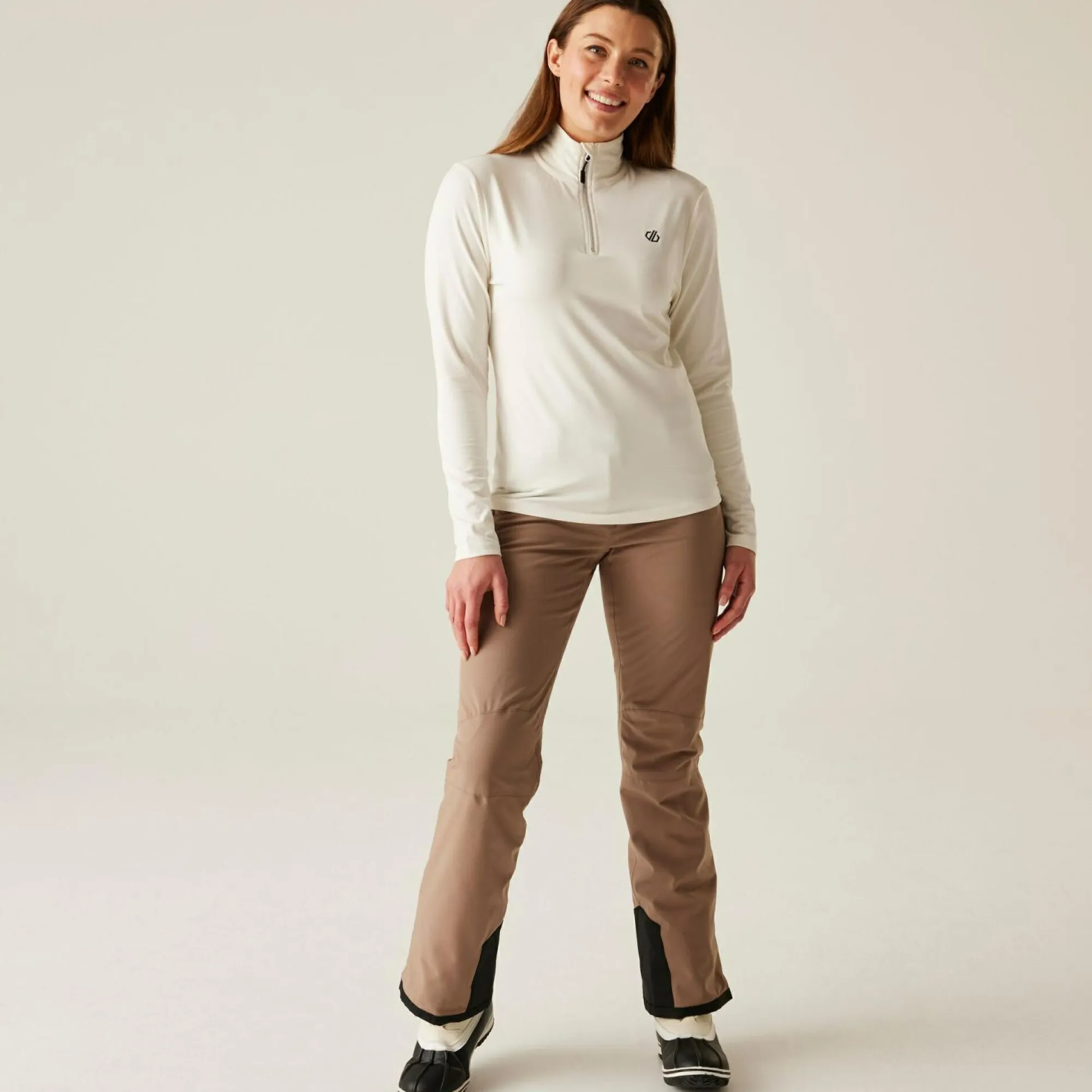 Women Regatta Half Zip Fleece<Dare 2b - Women's Lowline II Lightweight Core Stretch Midlayer |
