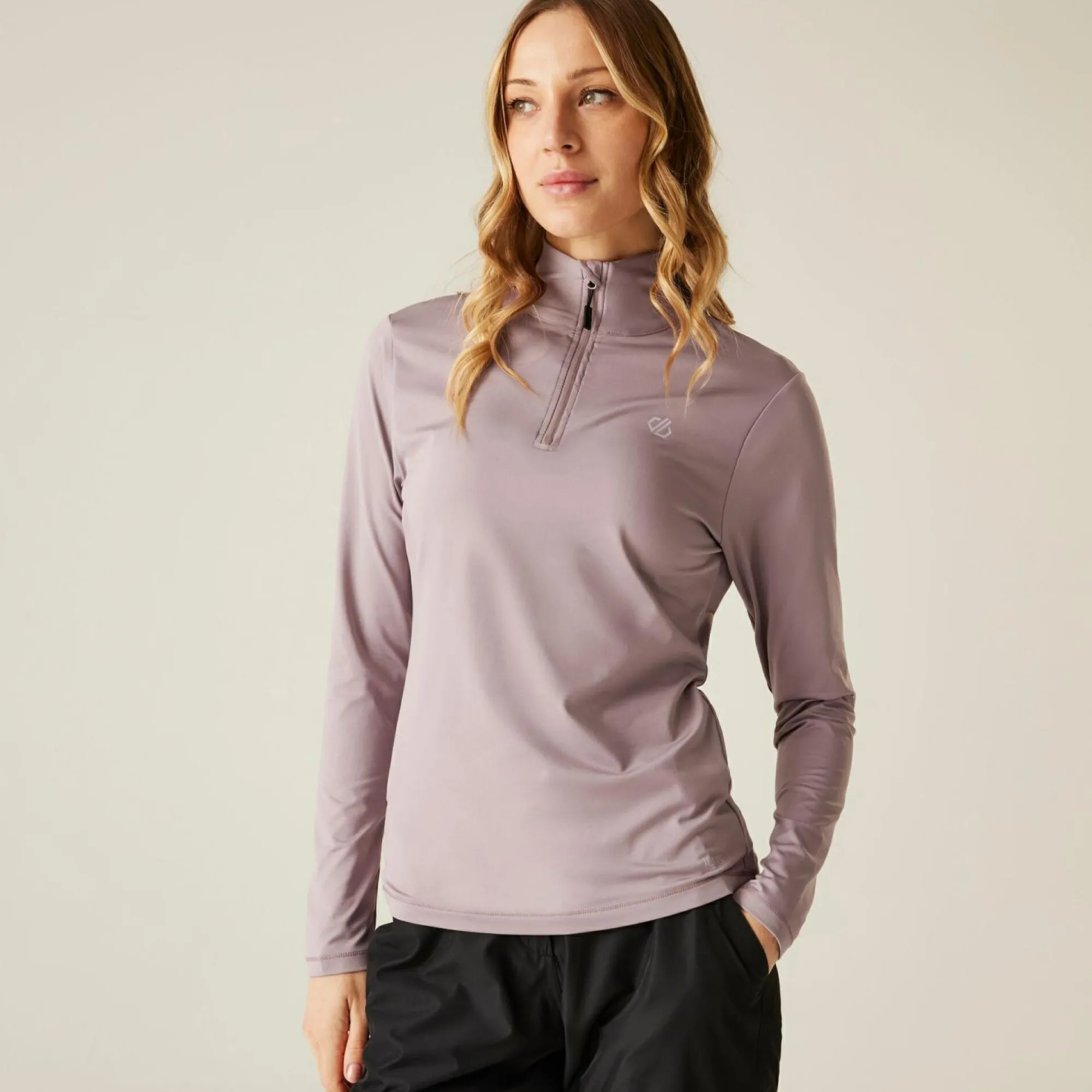 Women Regatta Half Zip Fleece<Dare 2b - Women's Lowline II Lightweight Core Stretch Midlayer |
