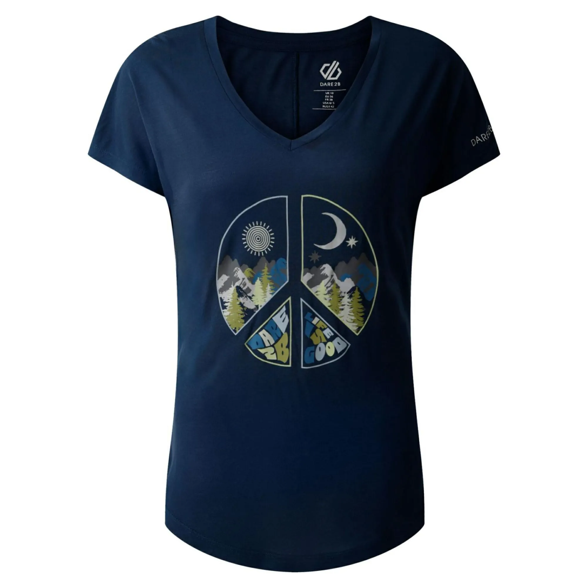 Women Regatta T-Shirts|Gym Tops<Dare 2b - Women's Serene T-Shirt |