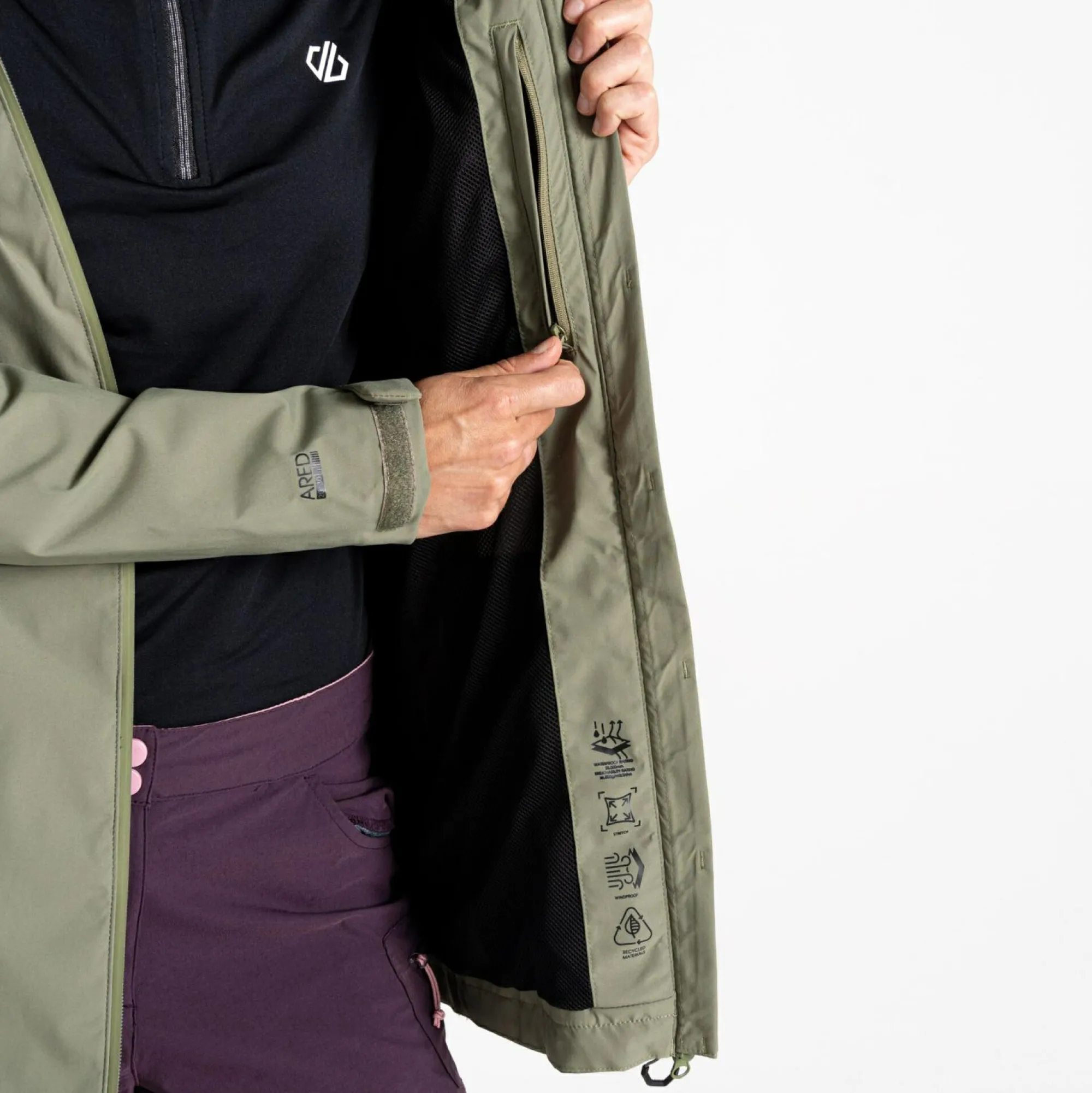 Women Regatta Waterproof Jackets<Dare 2b - Women's Switch Up II Waterproof Jacket |