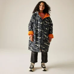 Women/Kids Regatta Beachwear|Swimming<Junior Waterproof Changing Robe |