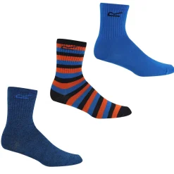 Kids/BOY Regatta Socks|Footwear<Kids 3 Pack Outdoor Sock |