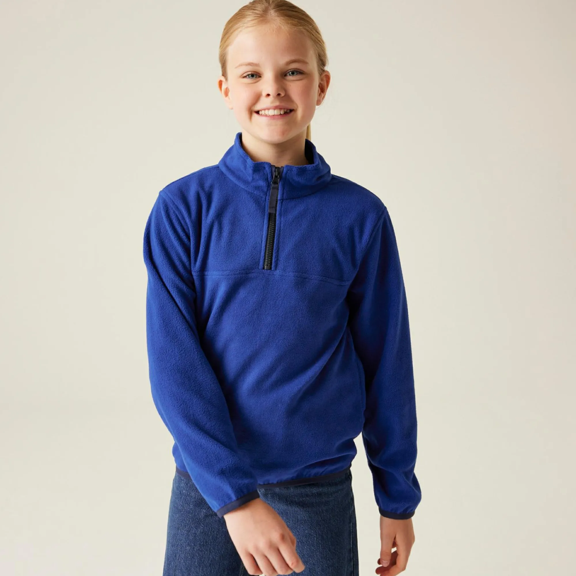 Regatta Fleece<Kids' Half Zip Micro Fleece |