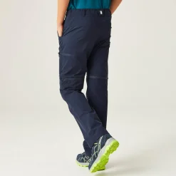 Kids/BOY Regatta Trousers & Shorts|Bottoms<Kids' Highton Stretch Zip Off Walking Trousers |