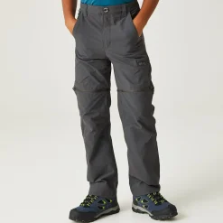Kids/BOY Regatta Festival|Trousers & Shorts<Kids' Highton Stretch Zip Off Walking Trousers |