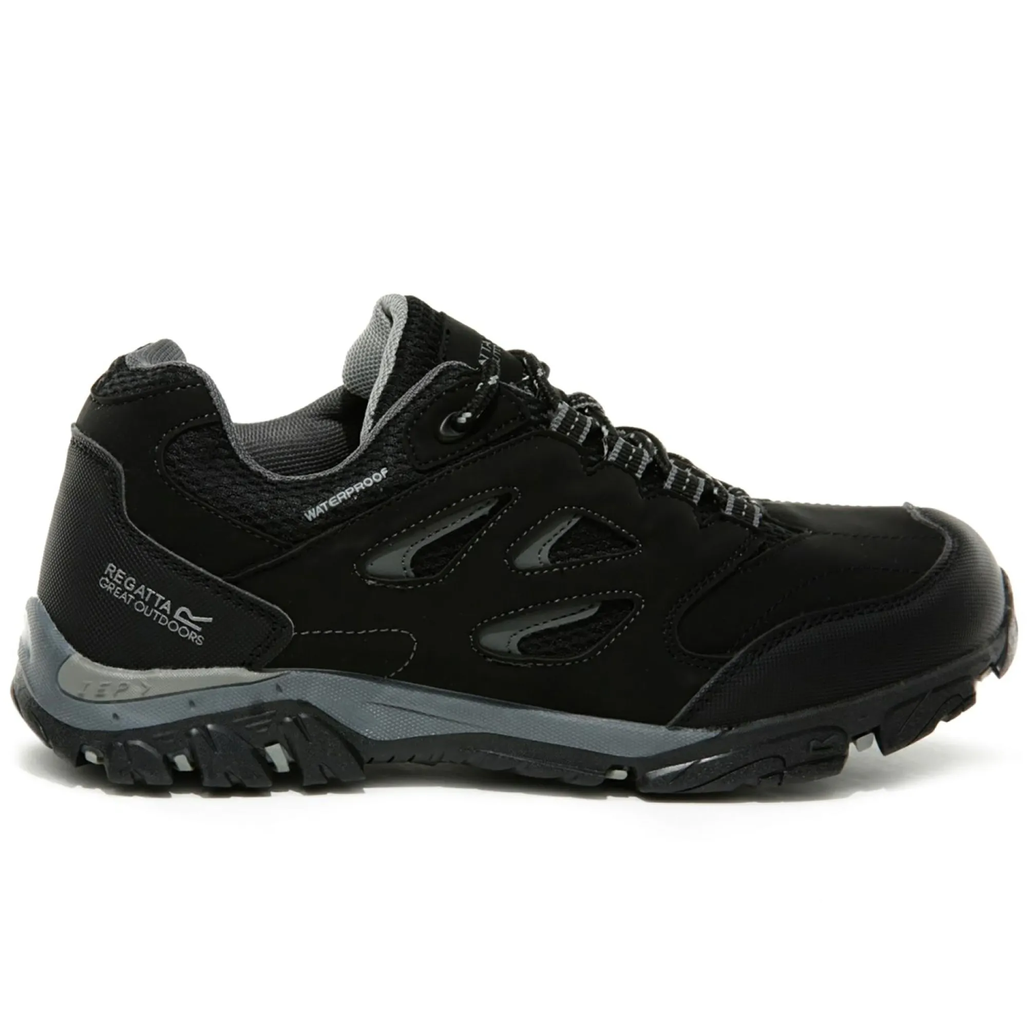 Kids/BOY Regatta Footwear|Footwear<Kids' Holcombe Waterproof Low Walking Shoes |