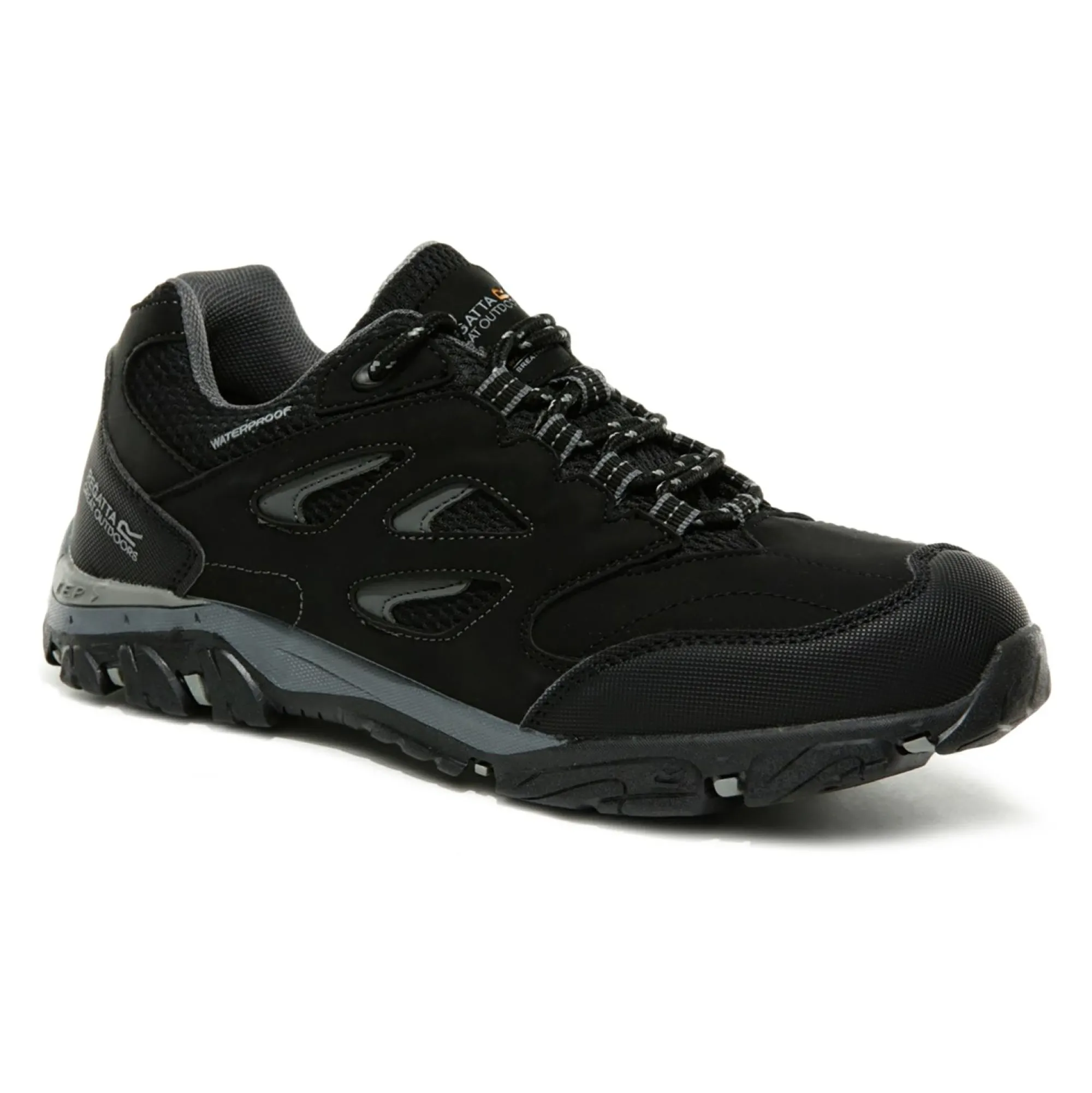 Kids/BOY Regatta Footwear|Footwear<Kids' Holcombe Waterproof Low Walking Shoes |