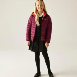 Kids Regatta Jackets & Coats<Kids' Hooded Marizion Baffled Jacket |