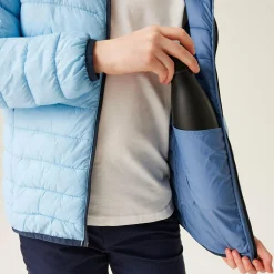 Kids Regatta Jackets & Coats<Kids' Hooded Marizion Baffled Jacket |
