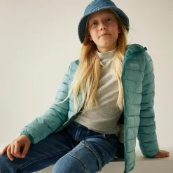 Kids/BOY Regatta Jackets & Coats|Jackets & Coats<Kids' Hooded Marizion Baffled Jacket |