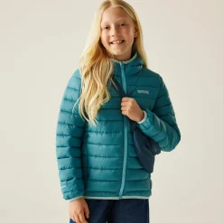 Kids/BOY Regatta Jackets & Coats|Jackets & Coats<Kids' Hooded Marizion Baffled Jacket |