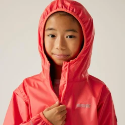 Kids Regatta Pack-It Jackets|Waterproof Jackets<Kids' Lever II Waterproof Packaway Jacket |