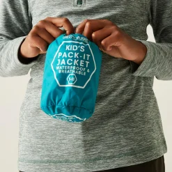 Kids Regatta Pack-It Jackets|Jackets & Coats<Kids' Pack It Waterproof Packaway Jacket |