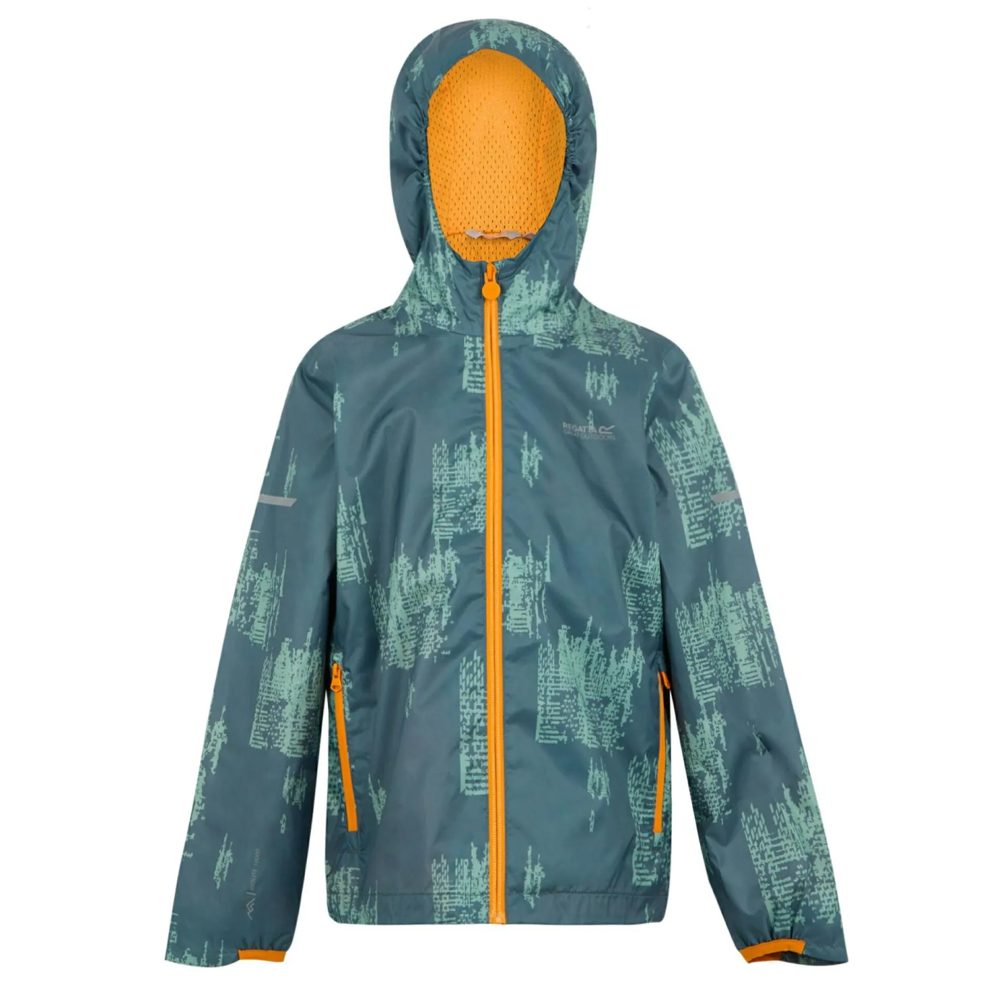 Kids Regatta Waterproof Jackets|Jackets & Coats<Kids' Printed Lever II Waterpoof Jacket |