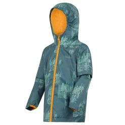 Kids Regatta Waterproof Jackets|Jackets & Coats<Kids' Printed Lever II Waterpoof Jacket |
