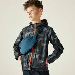Kids Regatta Waterproof Jackets|Jackets & Coats<Kids' Printed Lever II Waterpoof Jacket |