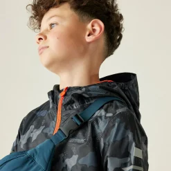 Kids Regatta Waterproof Jackets|Jackets & Coats<Kids' Printed Lever II Waterpoof Jacket |