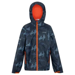 Kids Regatta Waterproof Jackets|Jackets & Coats<Kids' Printed Lever II Waterpoof Jacket |