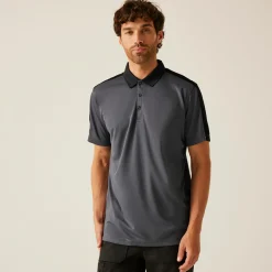 Regatta T-Shirts|Polo Shirts<Men's Contrast Coolweave Quick Wicking Polo Shirt |