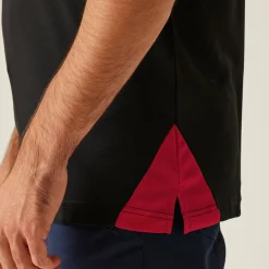 Regatta T-Shirts|Polo Shirts<Men's Contrast Coolweave Quick Wicking Polo Shirt |