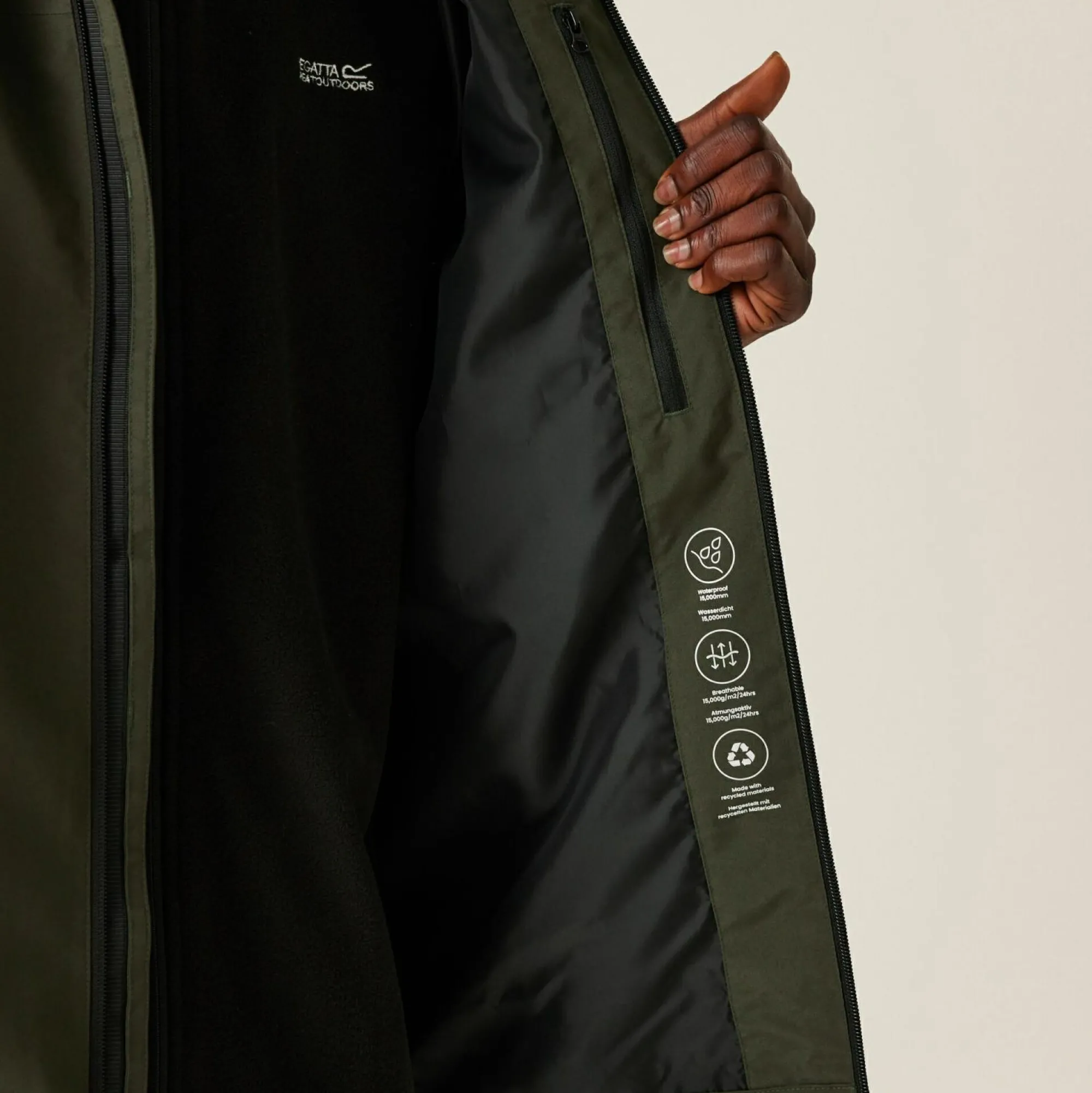Regatta Waterproof Jackets<Men's Coriver IX 3-in-1 Jacket |