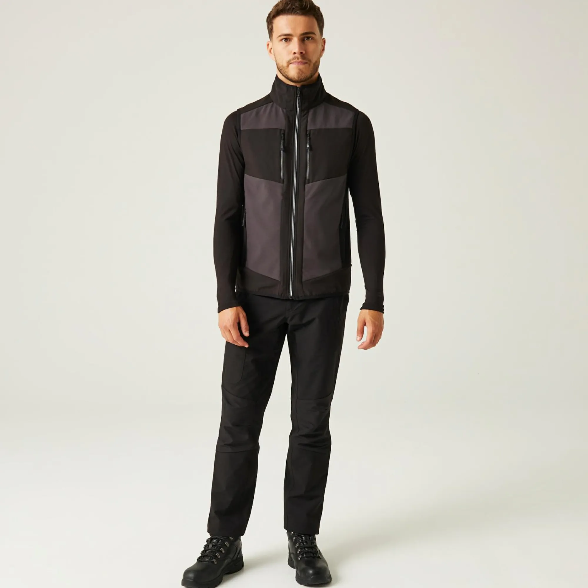 Regatta Body Warmers<Men's E-Volve 2 Layer Softshell Bodywarmer |