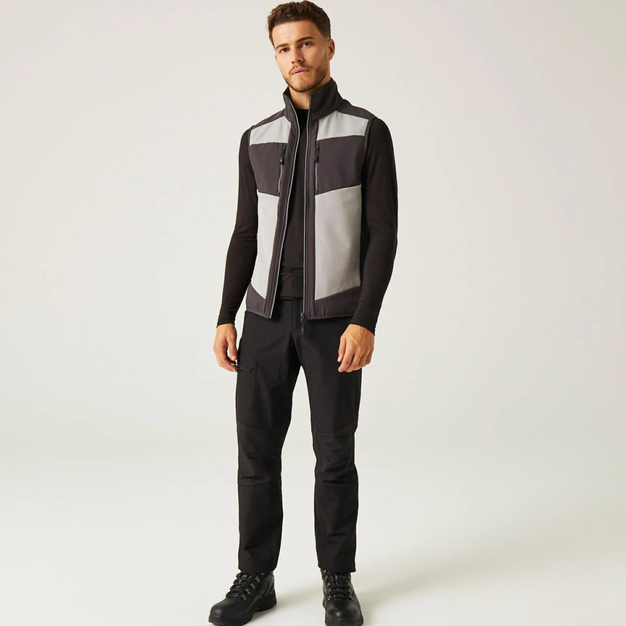 Regatta Body Warmers<Men's E-Volve 2 Layer Softshell Bodywarmer |
