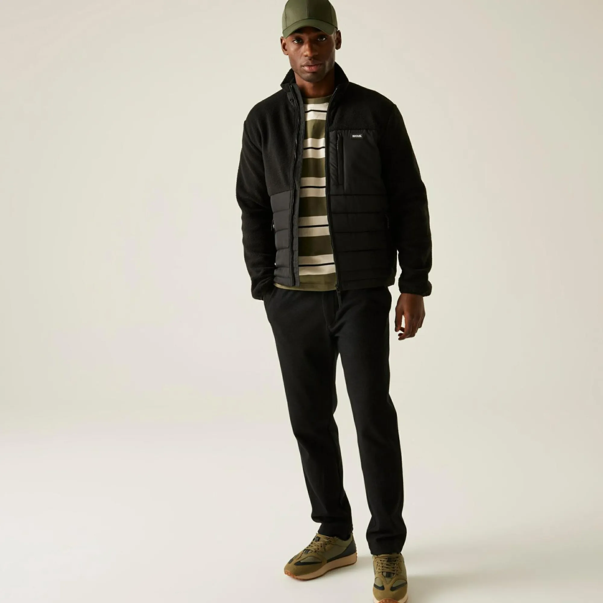 Regatta Full Zip Fleece<Men's Frankie Borg Hybrid Full Zip Fleece |