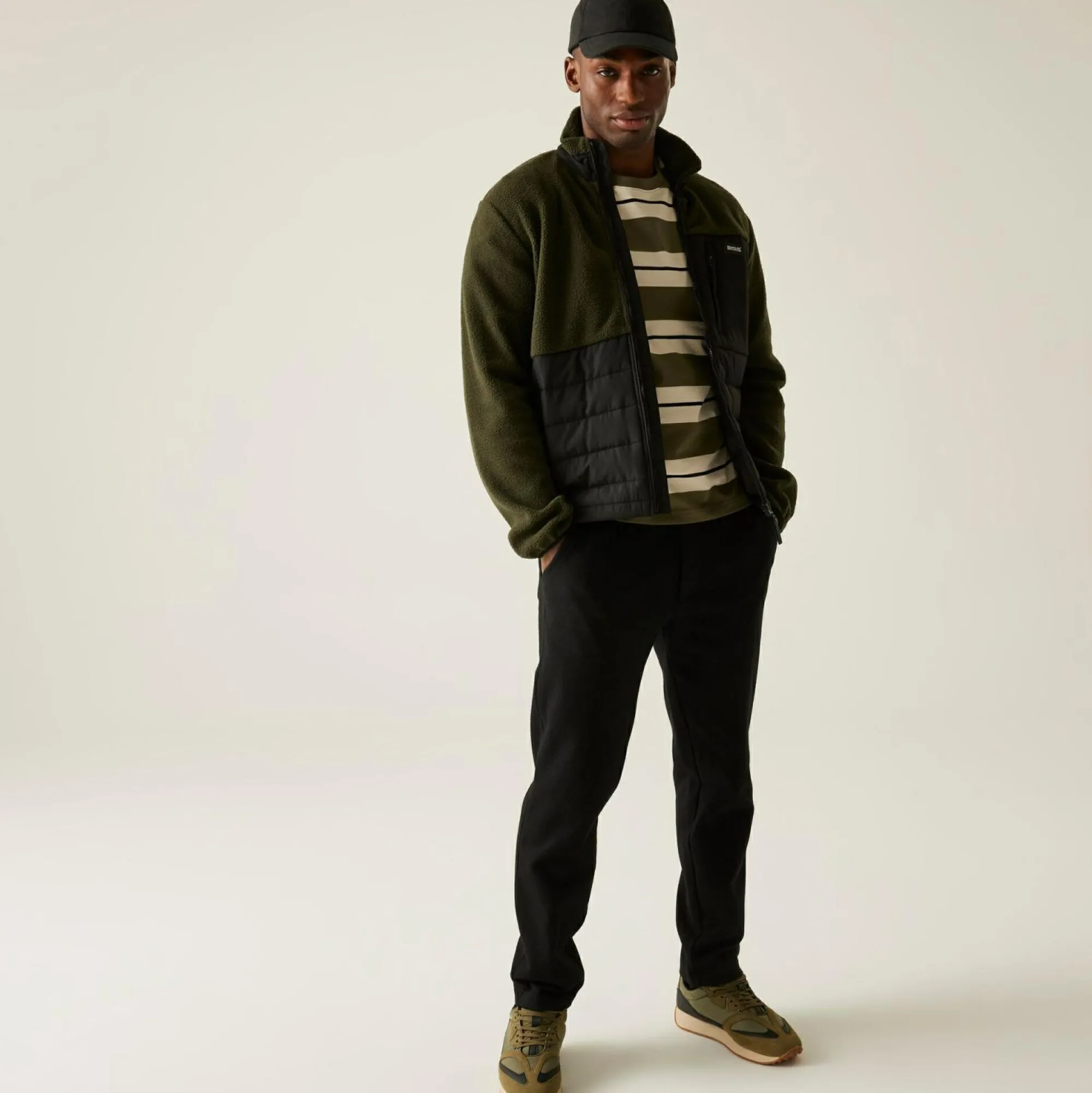 Regatta Full Zip Fleece<Men's Frankie Borg Hybrid Full Zip Fleece |