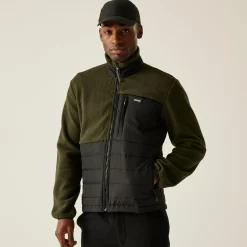 Regatta Full Zip Fleece<Men's Frankie Borg Hybrid Full Zip Fleece |