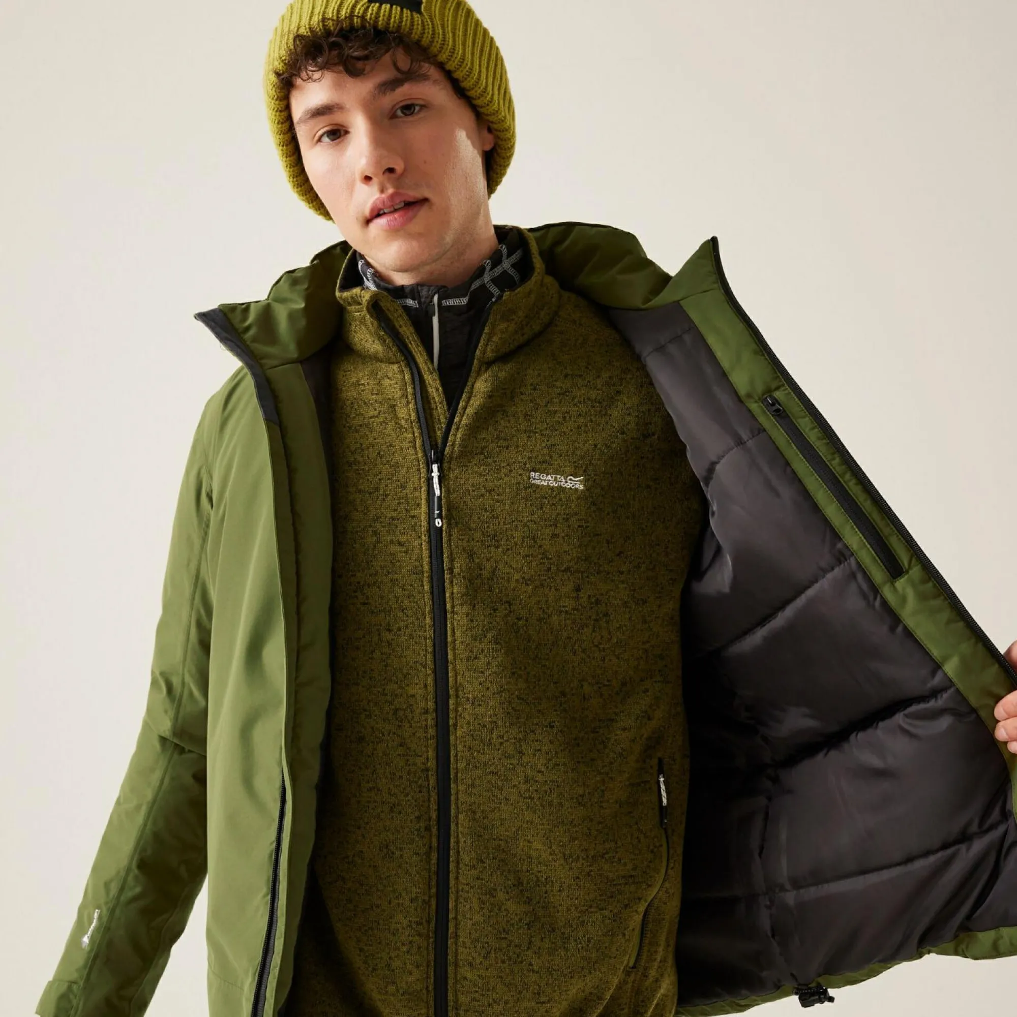 Regatta Waterproof Jackets<Men's Frelton Waterproof Insulated Jacket |